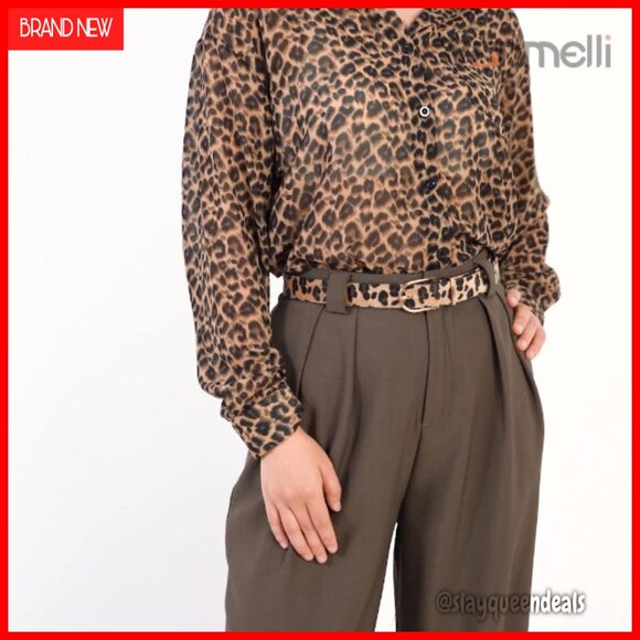 3 Pack Women's Faux Leather Belts Gold Buckle for Jeans Dresses - Picture 7 of 7